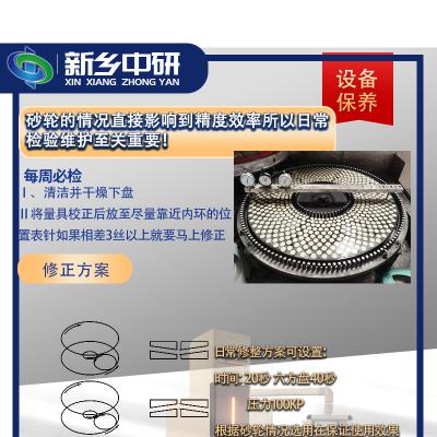 雙端面研磨機(jī)砂輪日常維護(hù)都需要注意哪些