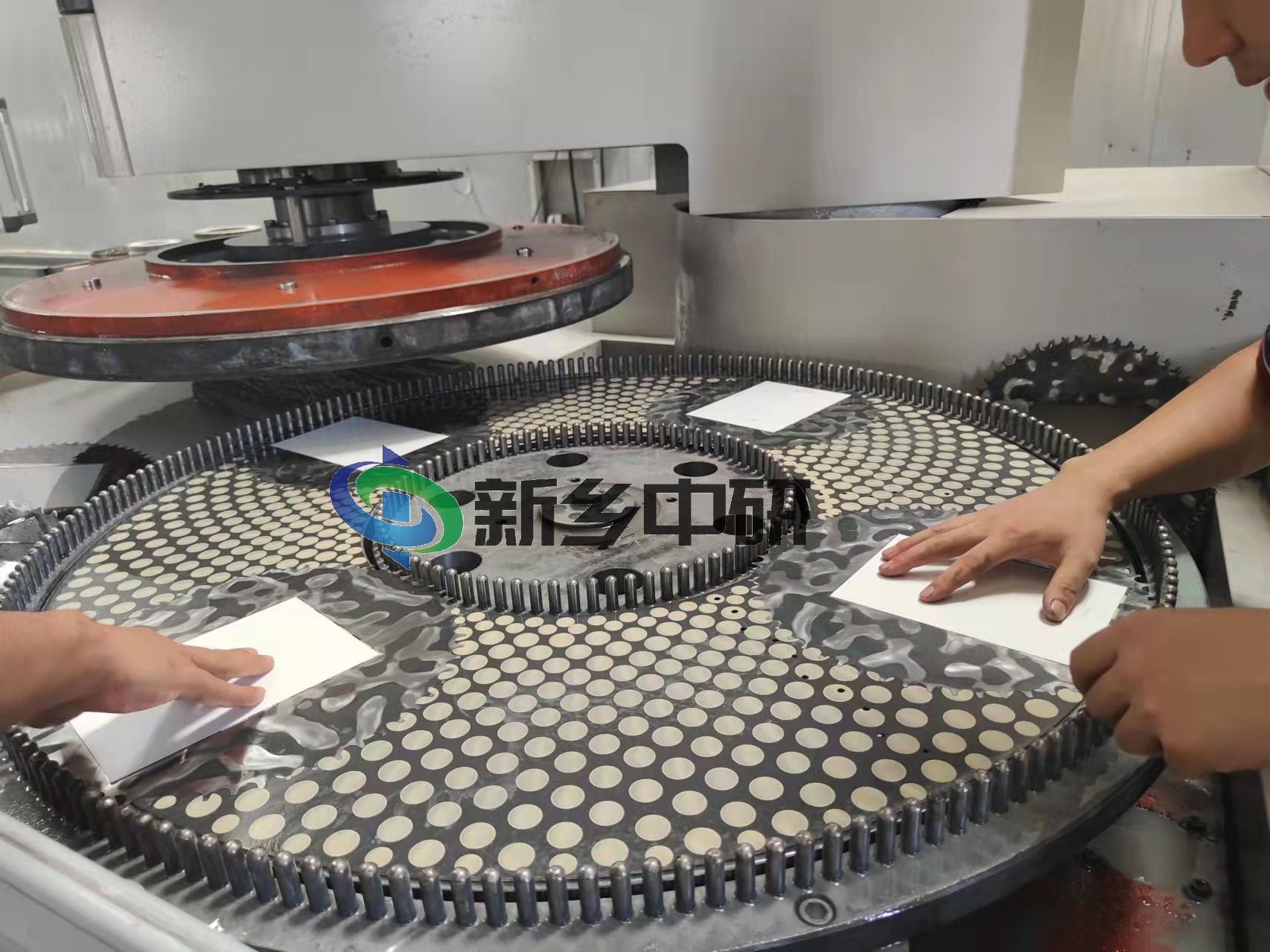 雙端面研磨機0.4mm氧化鋯研磨 圓盤式平面磨床